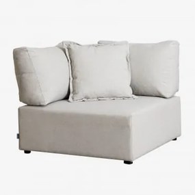 Moduli per divani in tela Kata Beige Crema & Palo d'angolo - Sklum