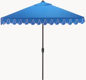 Ombrellone quadrato a manovella Valance, larg. 229 x lung. 229 cm