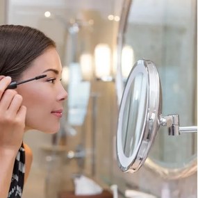 LED Specchio cosmetico da parete LED/3W/6V 4xAA IP44