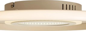 Plafoniera moderna bianca con LED integrato e interruttore a 3 vie - Frini