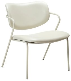 Poltrona in similpelle crema Zed - DAN-FORM Denmark