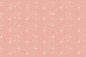 Carta da parati autoadesiva – Motivi geometrici rosa