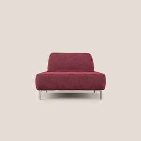 Newton poltrona modulare con schienali movibili T07 rosso