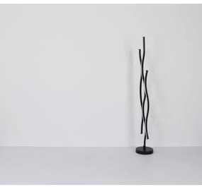 Globo 67206SW - Lampada LED da terra GERONIMO LED/28W/230V 3000K nero/oro