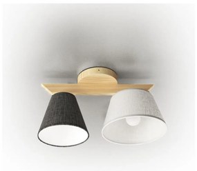 Lampadario fisso YOKE 2xE14/40W/230V legno chiaro