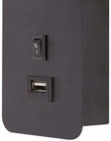 Faretto da parete 1xGU10/35W/230V USB