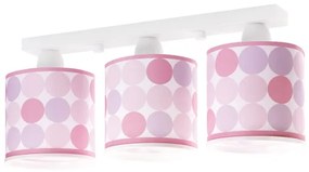 Dalber 62003S - Plafoniera per bambini COLORS 3xE27/60W/230V