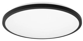 Top Light - Plafoniera LED da bagno ONYX LED/10W/230V IP44 diametro 29 cm nero