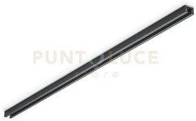 Duoline binario metallo nero lunghezza 100cm 2 fasi max 600w