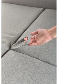 Divano letto ad angolo variabile grigio chiaro Pop - Bonami Selection