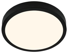 Briloner 3703-015 - Plafoniera LED RUNA LED/24W/230V 3000K diametro 38 cm nero