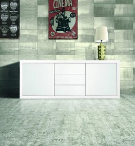 Credenza PANAREA bianca 186&#215;45 cm H 75 cm