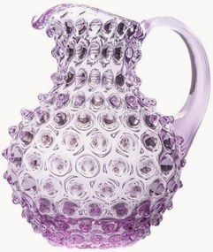 Brocca in vetro soffiato Paris Hobnail