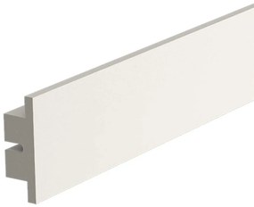 Cornice Pitturabile per Illuminazione Bidirezionale per Strisce LED da 1,15m Selezionare la lunghezza 1,15 Metri