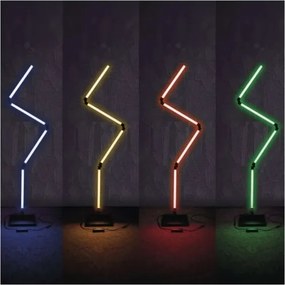 LED RGBIC Lampada da terra con dimmer GoSmart LED/20W/230V 2700K Wi-Fi Tuya