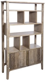 Libreria 95x180x35 cm beige Banila