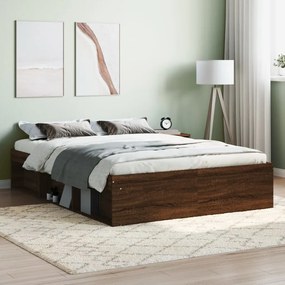 Giroletto Rovere Marrone 135x190 Cm Double /