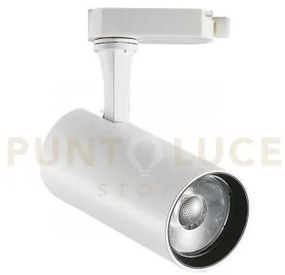 Fox 15w proiettore 3-phase led cob bridgelux 15 w 41° on-off 1900 l...