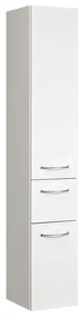 Colonna per mobile bagno Solitaire PELIPAL 1 cassetto 2 ante P 33 x L 30 x H 168 cm grigio chiaro
