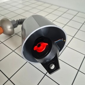 Lampadario a scomparsa CHIARA 1xE27/60W/230V argento/rovere