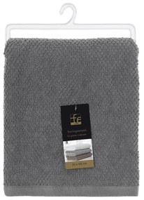 Asciugamano Viso Per Bagno 55x100 Cm Feridras "Gold" Grigio