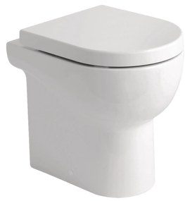 Wc a Terra Azzurra Ceramica "Mini Nuvola" Bianco Lucido