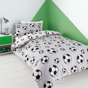 Biancheria da letto per culla in flanella 120x150 cm Football - Catherine Lansfield