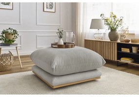 Poggiapiedi in grigio chiaro Ernest – Bobochic Paris