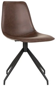 Sedie da pranzo marroni in un set di 2 Monaco - House Nordic