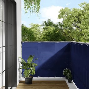 Paravento Da Balcone Blu 120x1000 Cm 100% Poliestere Oxford /