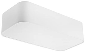 Plafoniera SIRJA SQUARE 2xE27/15W/230V bianco