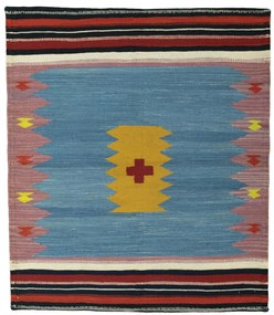 Kilim Tappeto persiano 110x100 (Iran) Tessuto A Mano