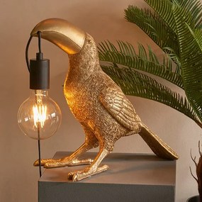 Endon 95077 - Lampada da tavolo TOCO TOUCAN 1xE27/10W/230V oro