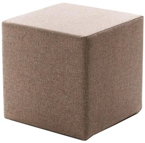 Pouf CUBI 40x40 cm marrone