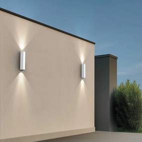 Applique Bidirezionale Bianca 12W CCT IP65 da esterno - Serie FILO Colore Bianco Variabile CCT