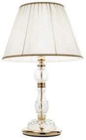 Lampada da tavolo 40x66 cm MARIATERESA in vetro intrecciato