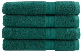 Asciugamani Premium Solund 4 Pz Verdi 100x200 Cm 600 G/m² /