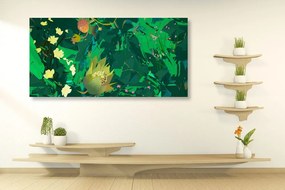 Quadro su tela – Mistero della giungla