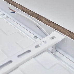 Brilagi-LED Plafoniera da bagno WOODY FRAME LED/50W/230V 60x60 cm IP44 rovere noce