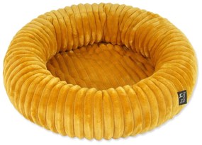 Cuccia color senape per cane ø 60 cm Dog Fantasy Stripe – Plaček Pet Products