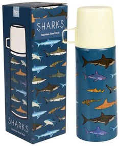 Borraccia termica blu 350 ml Sharks – Rex London