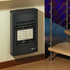 Stufa A Gas Metano A Parete Ventilata Infrarossi 4,2 kW Eco 42T Sicar