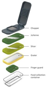 Affettatrice multifunzionale Multi-Prep Compact - Joseph Joseph