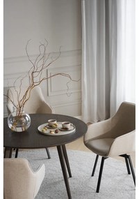 Set di sedie da pranzo beige in imbottito 2 pz Alison – Rowico