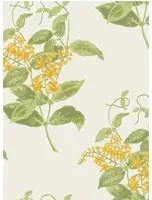 Tapete Madras Violet von Cole & Son - Yellow