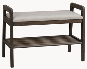 Panca imbottita in legno di quercia Inverness