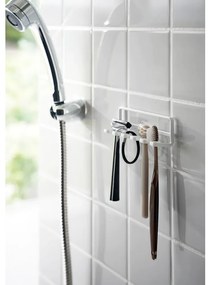 Portaspazzolini in metallo autoportante bianco Film Hook - YAMAZAKI