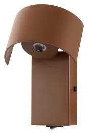 Brilagi - Applique a LED VASTO LED/3W/230V marrone