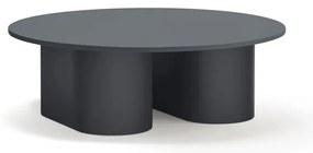 Tavolino da salotto color antracite 110x111 cm Totem – Teulat