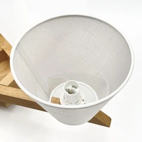 Brilagi - LED  Lampadario a plafone ANTHONY 5xE14/40W/230V quercia